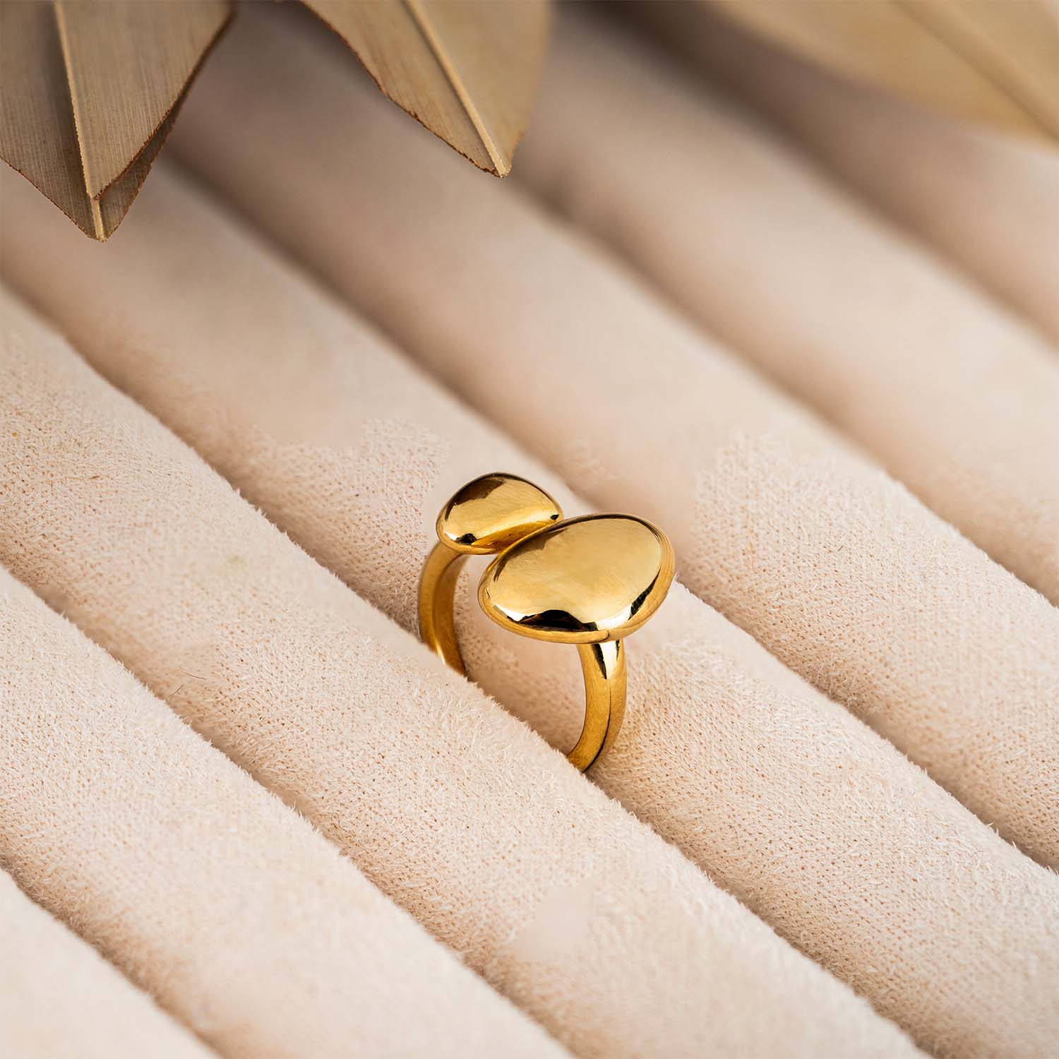 Aethal Gold Adjustable Ring