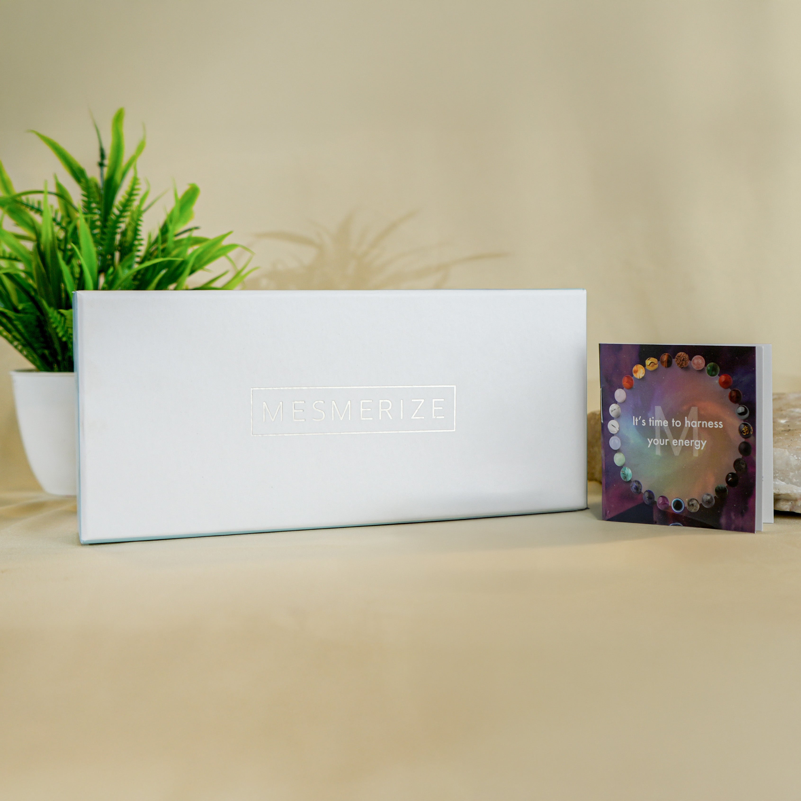 Balance Clear Crystal Geode Raw Stone With Mango Wood Coaster