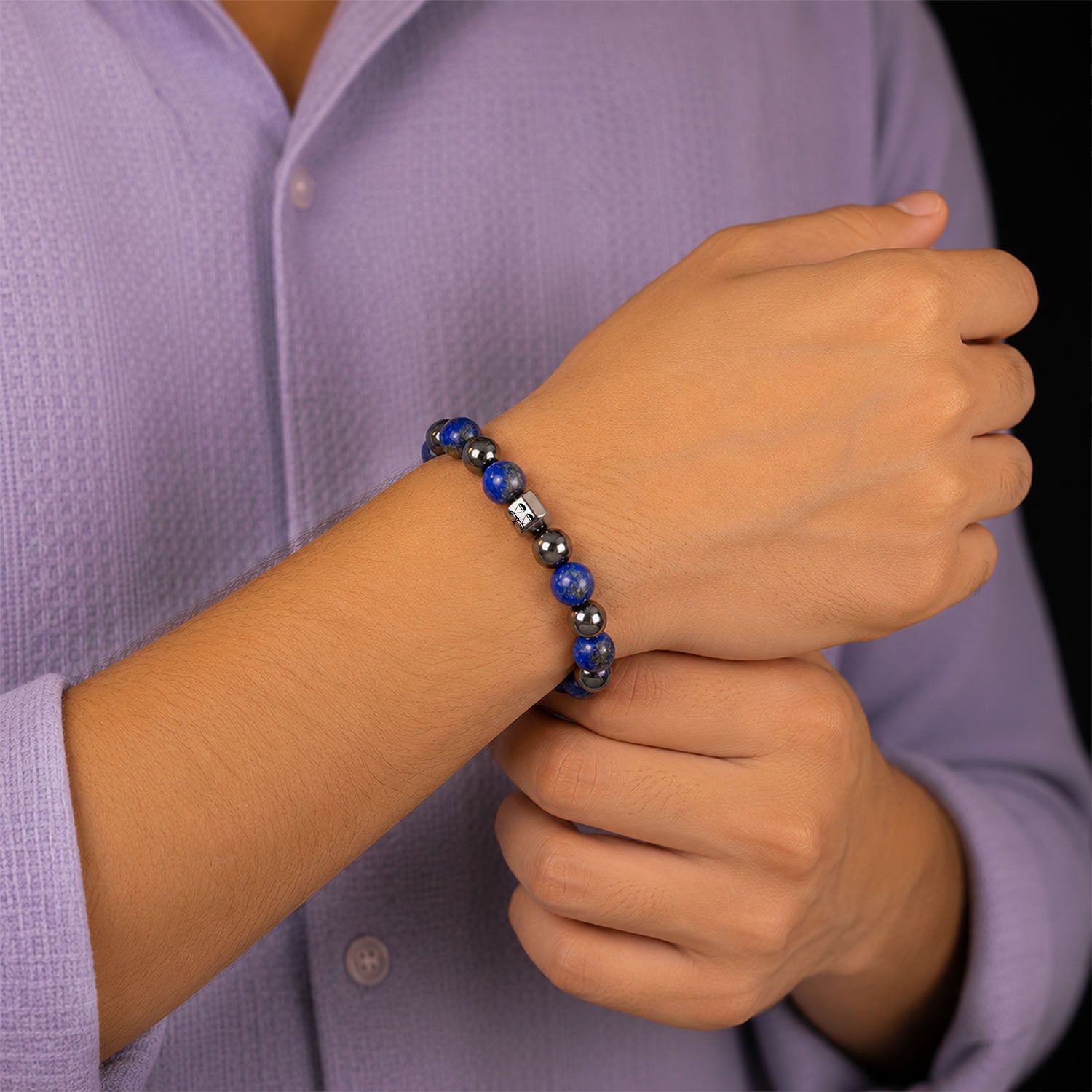 Libra (Tula) Zodiac Stone Bracelet with MagSnap 4