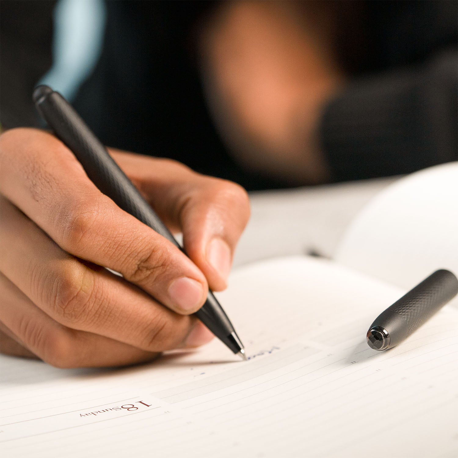 Matte Black Finish Onyx 2 in 1 MagSnap Roller Ball Pen with Stylus None