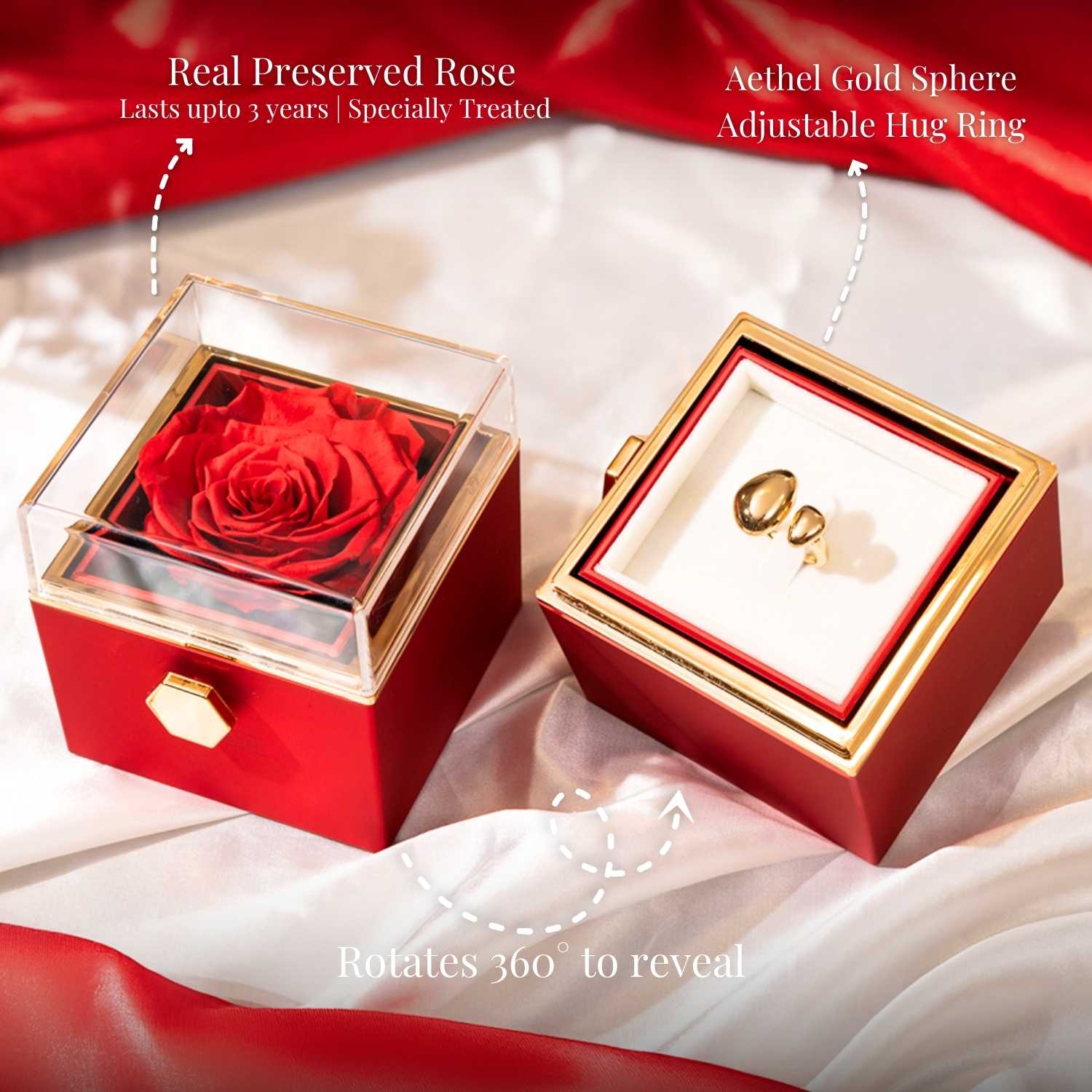 Aethal Gold Adjustable Ring