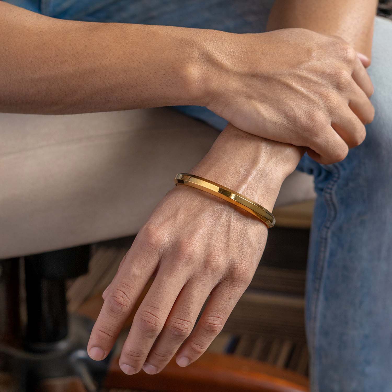 Round Flat Punjabi Kada