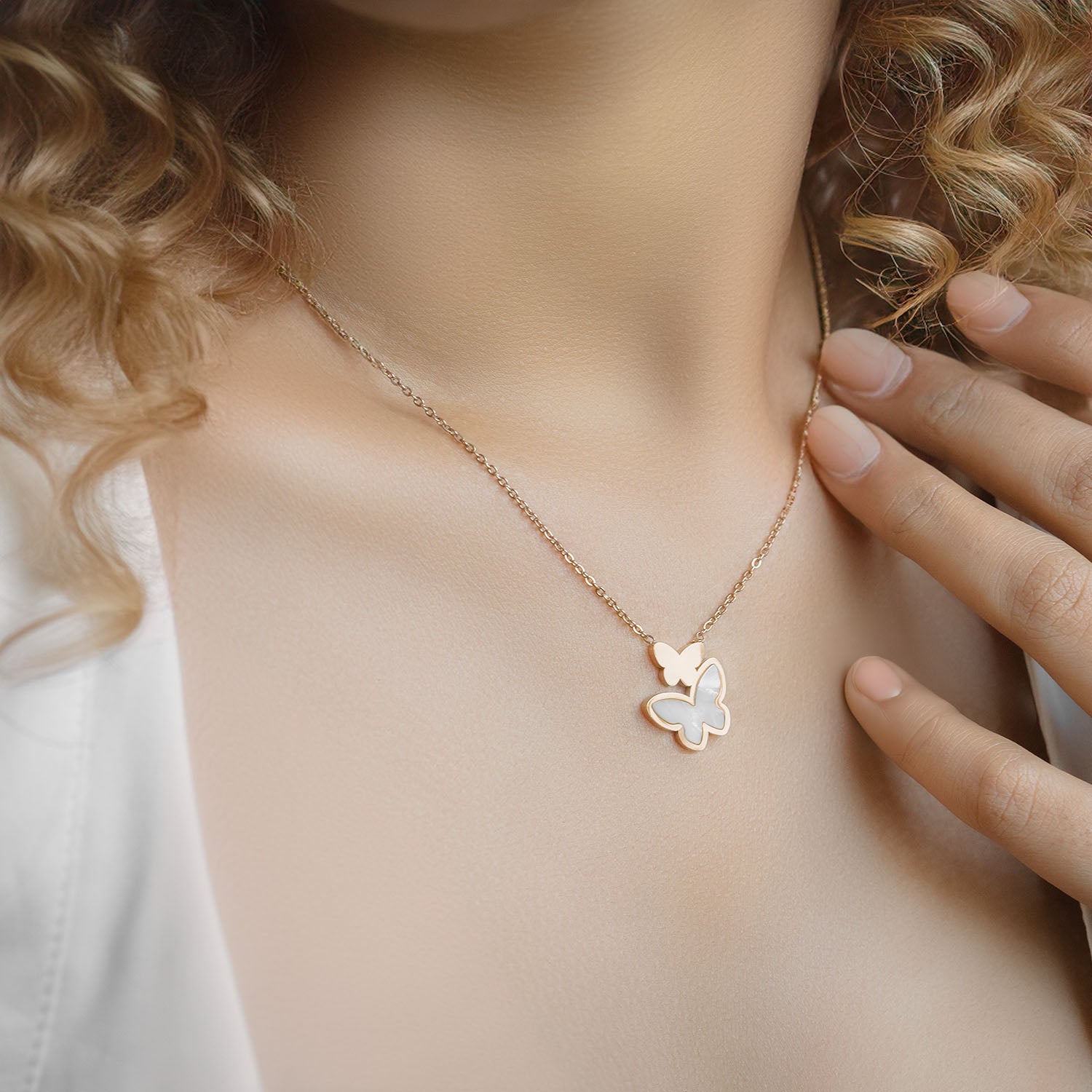 W Premium Jewellery Combo Butterfly Dual