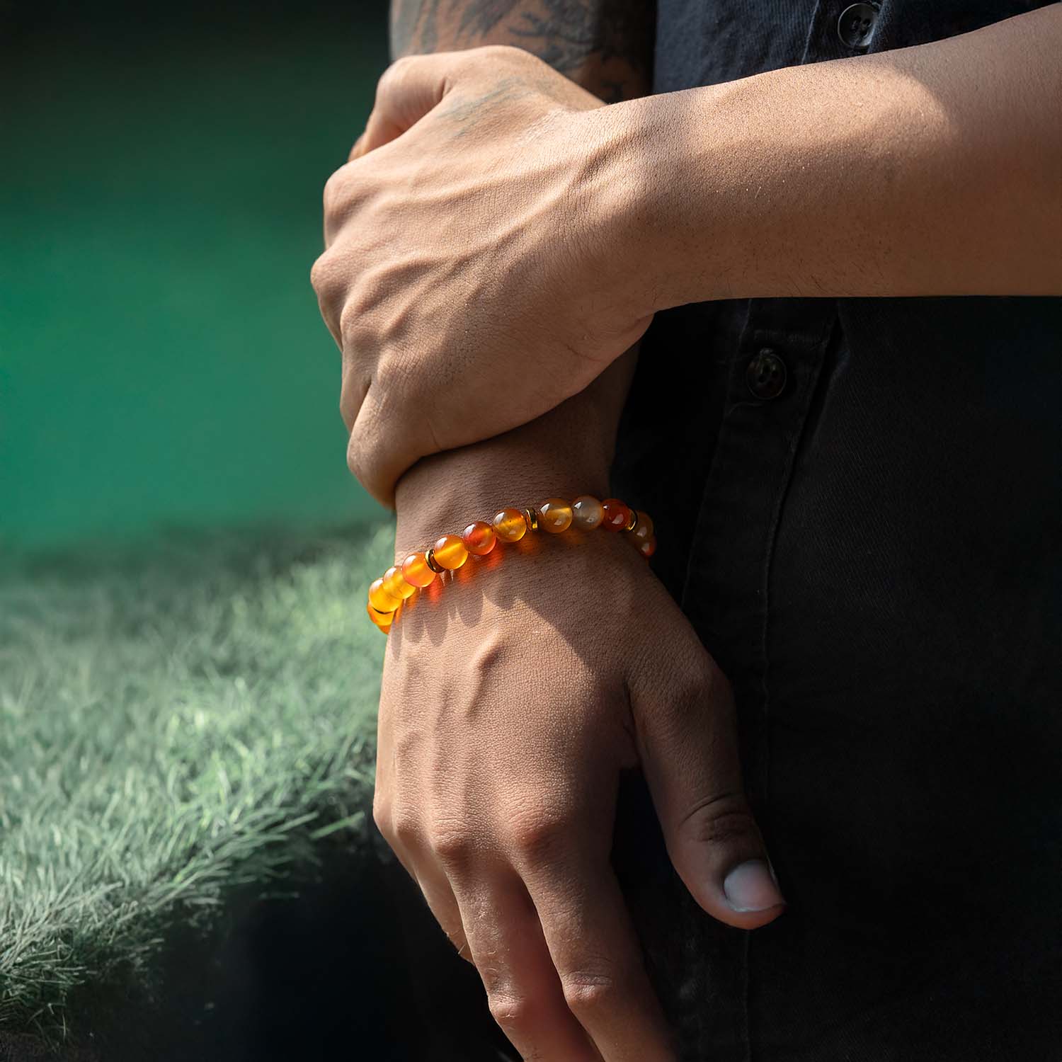 Empowering Carnelian Natural Stone Bracelet