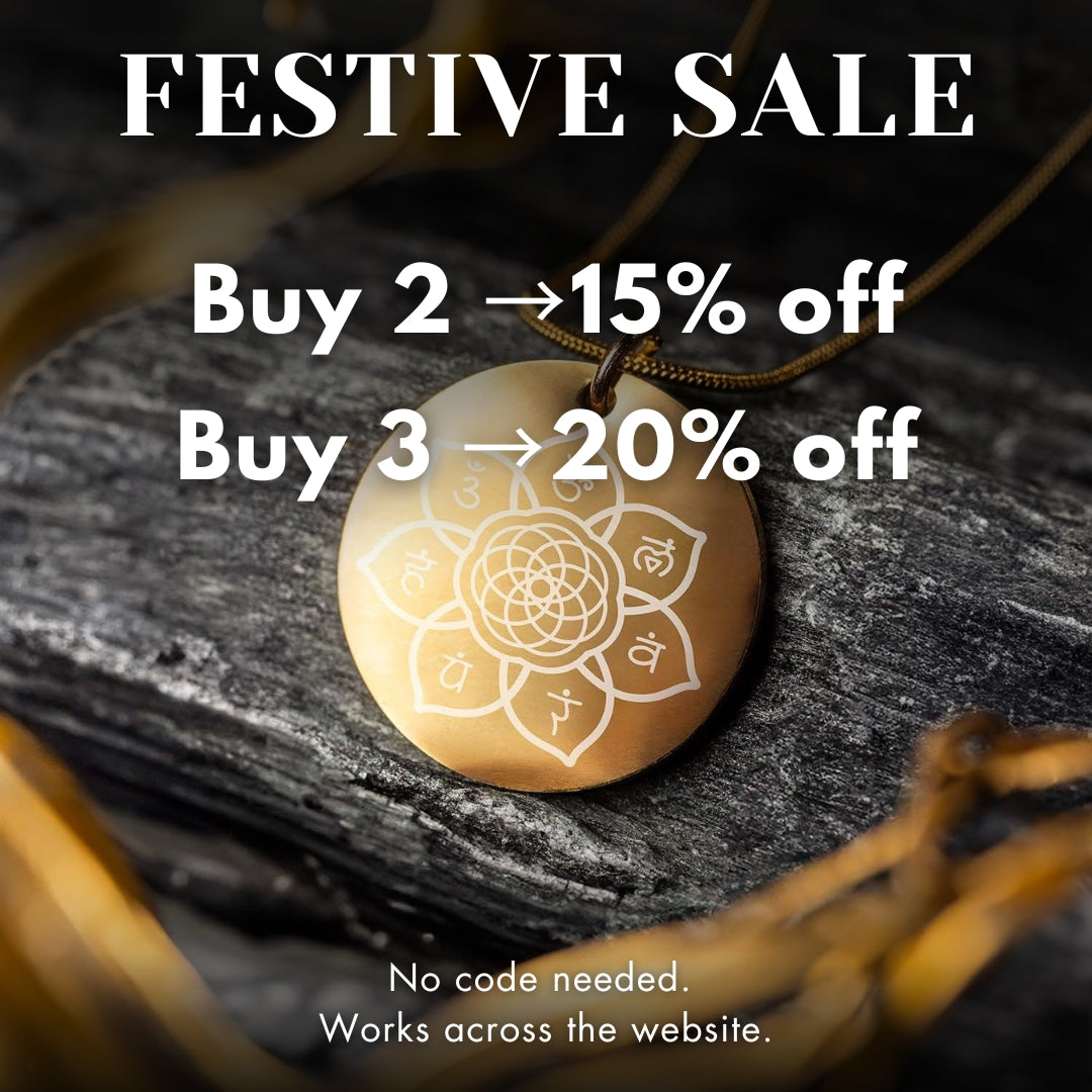 Radiant Gayatri Mantra Gold Tag Necklace