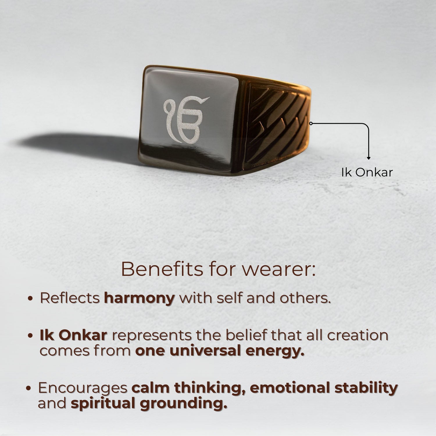 Ik Onkar Hercules Ring