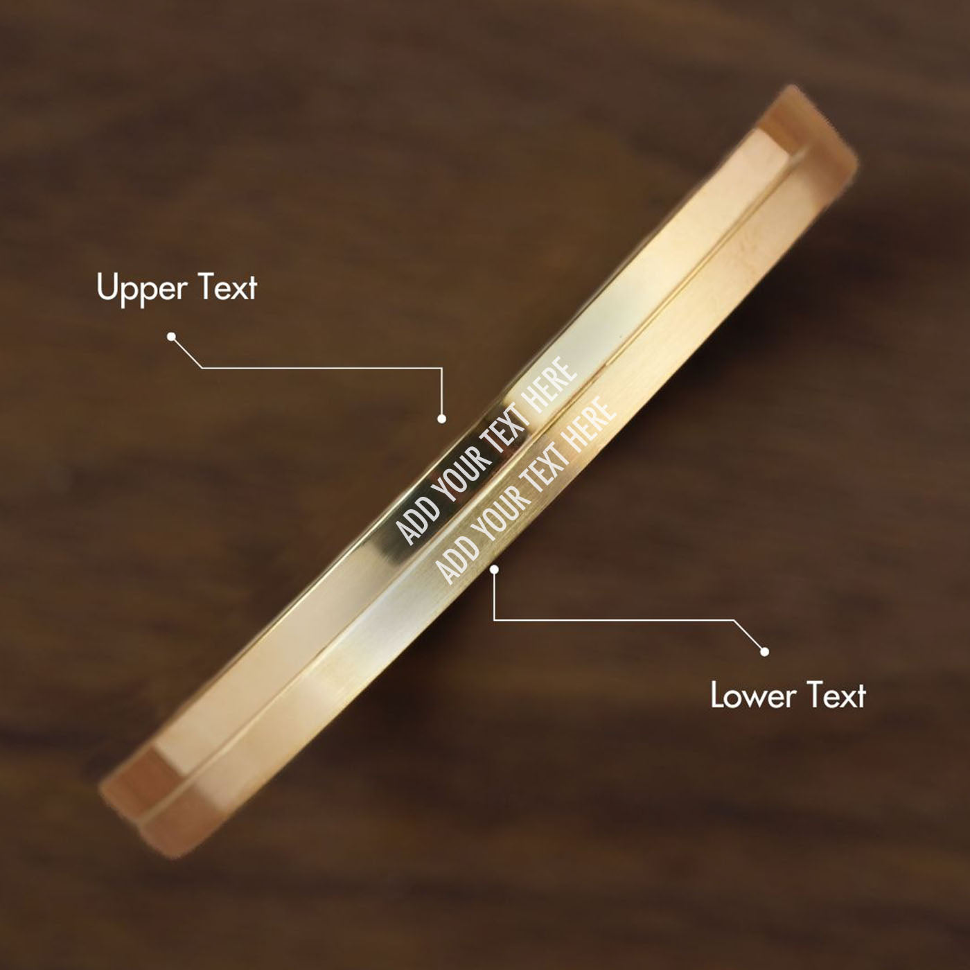 Sirius Kada Gold Personalised