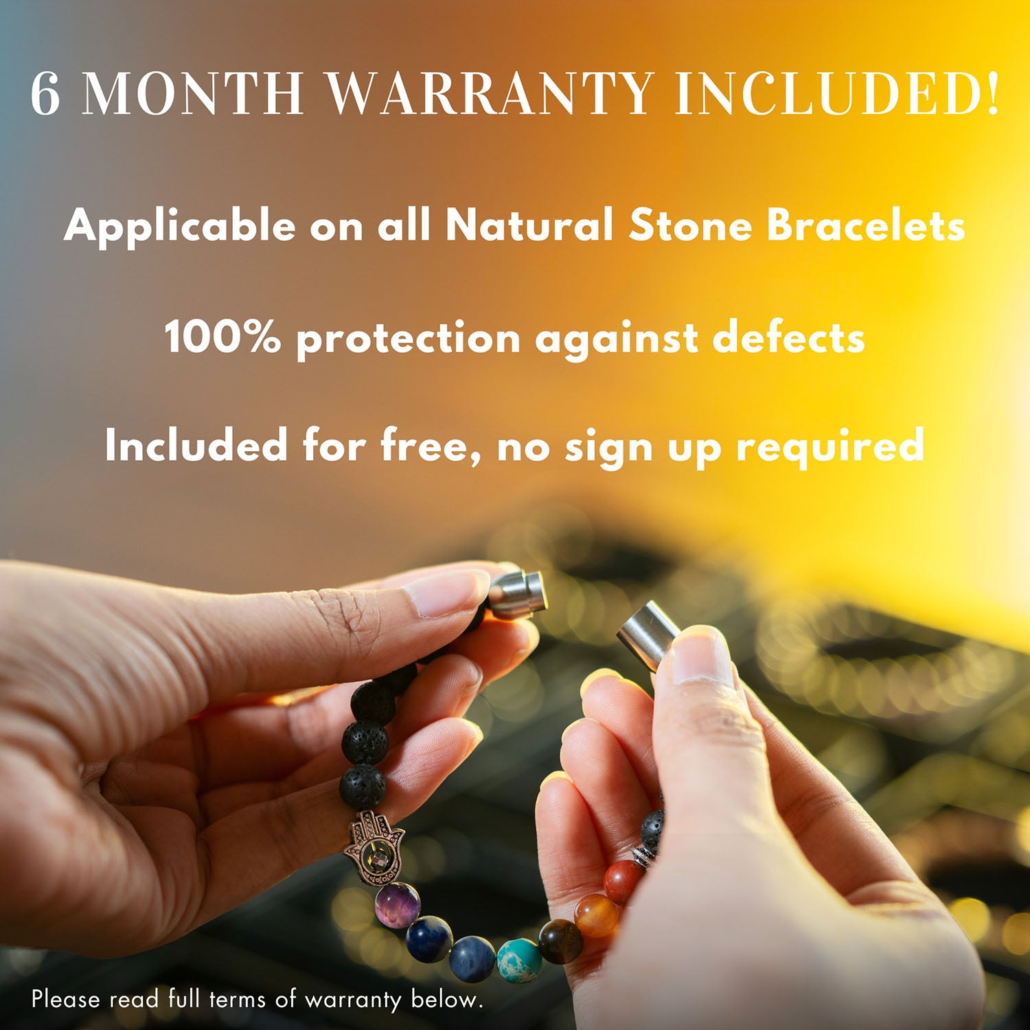 Resonant Sulemani Hakik Natural Stone Bracelet with MagSnap2