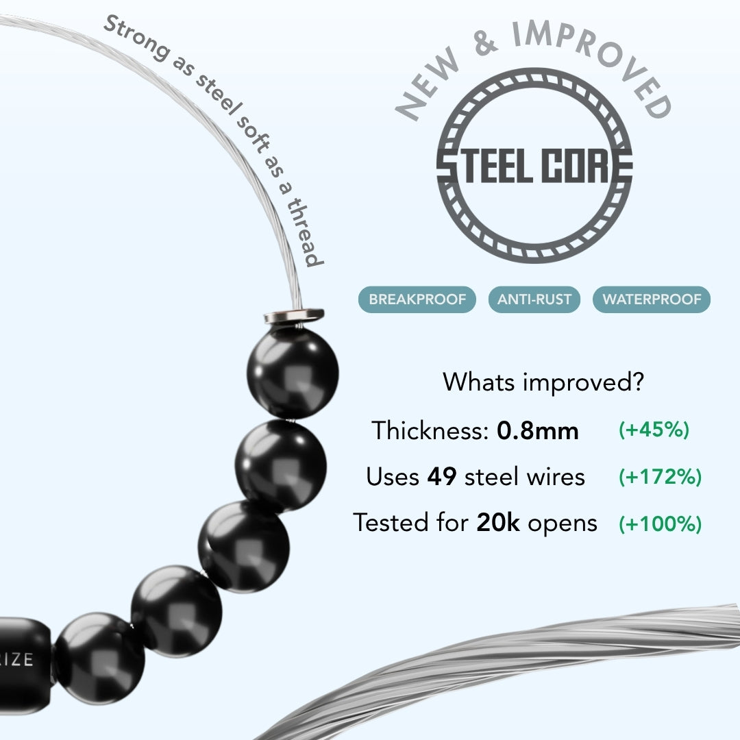Wealth Magnet Blue Sapphire Natural Stone Bracelet With MagSnap 3