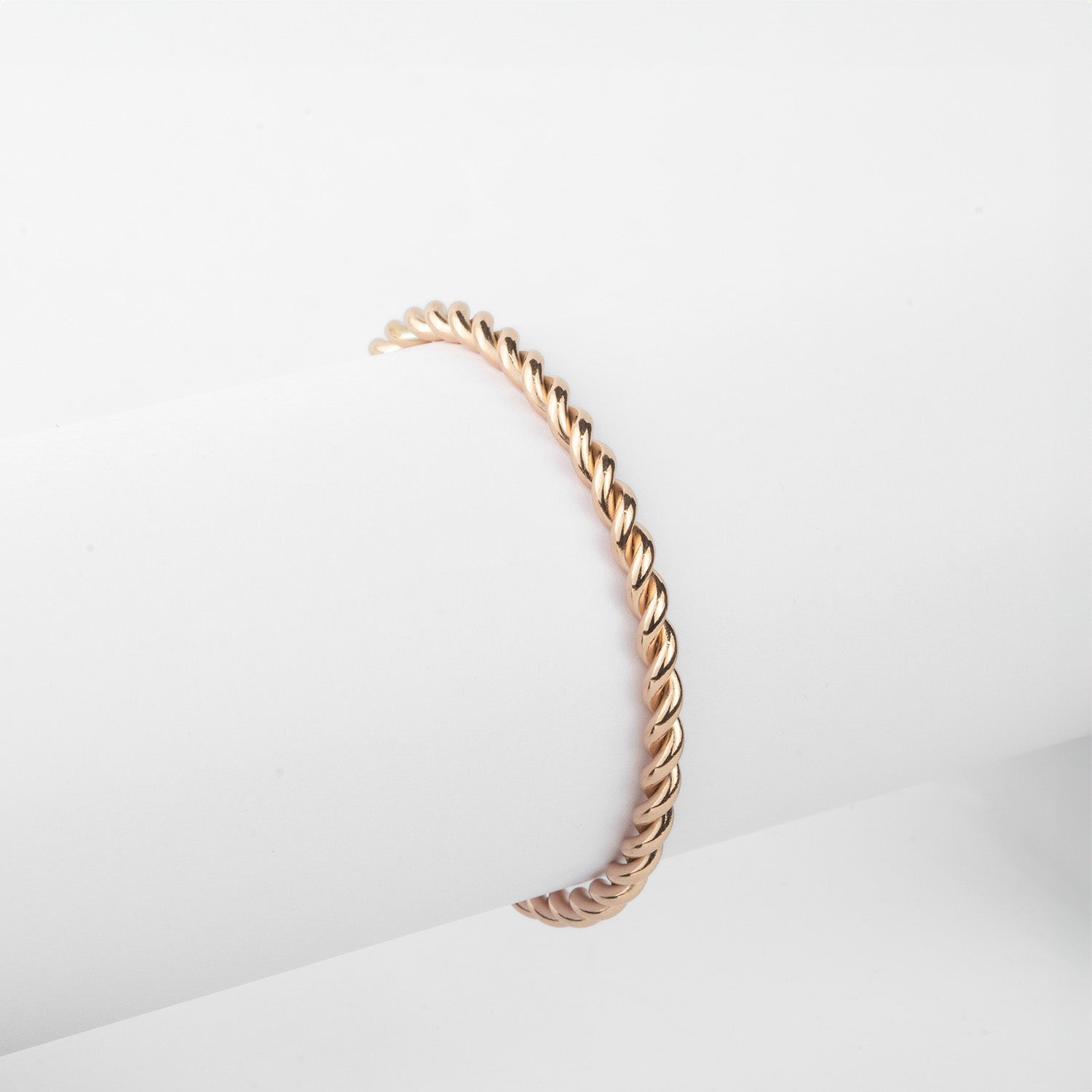 W Premium Jewellery Bracelet Spiral Rose Gold