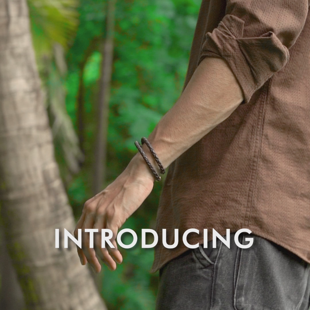 Phantom Looped NeoLeather Bracelet with MagSnap2 Brown