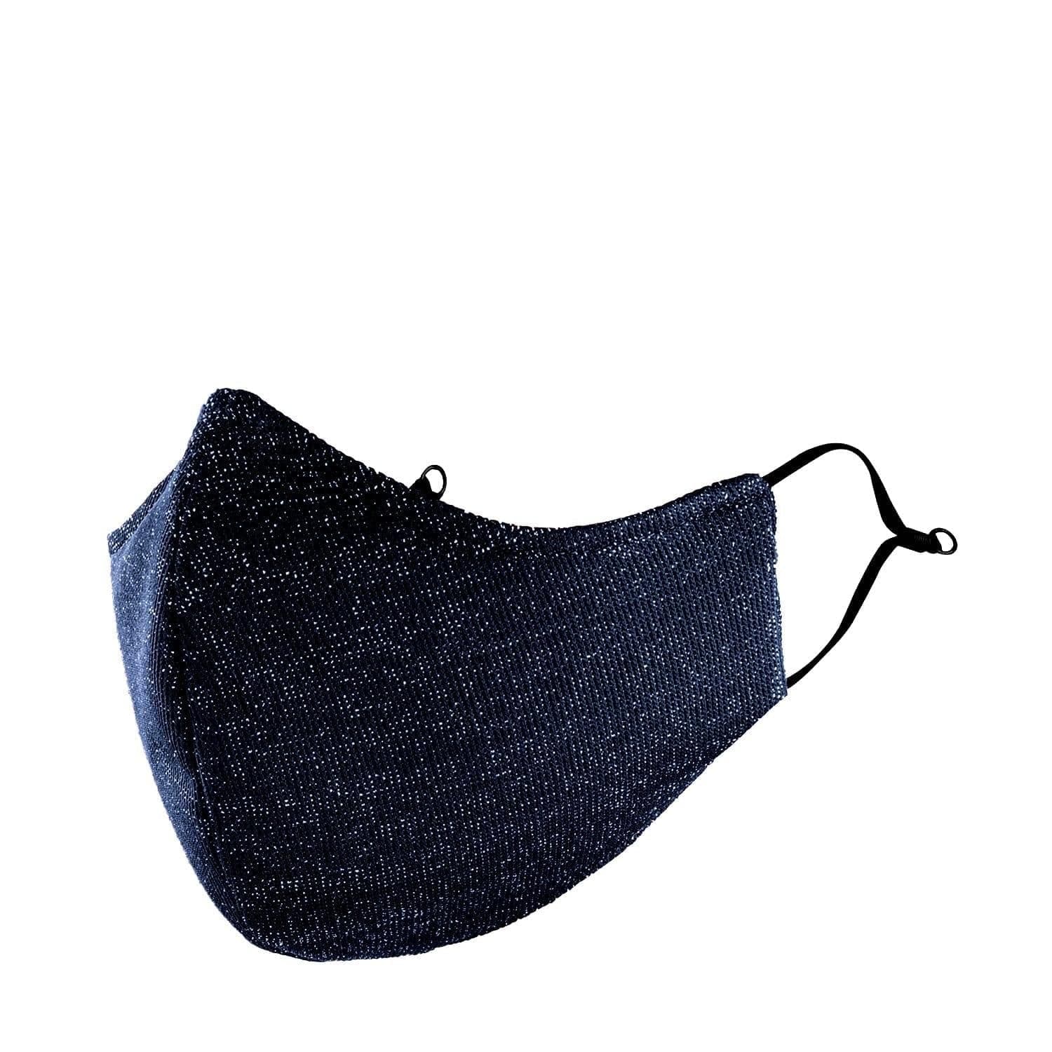 Space Blue Adults Sparkle Aero Mask